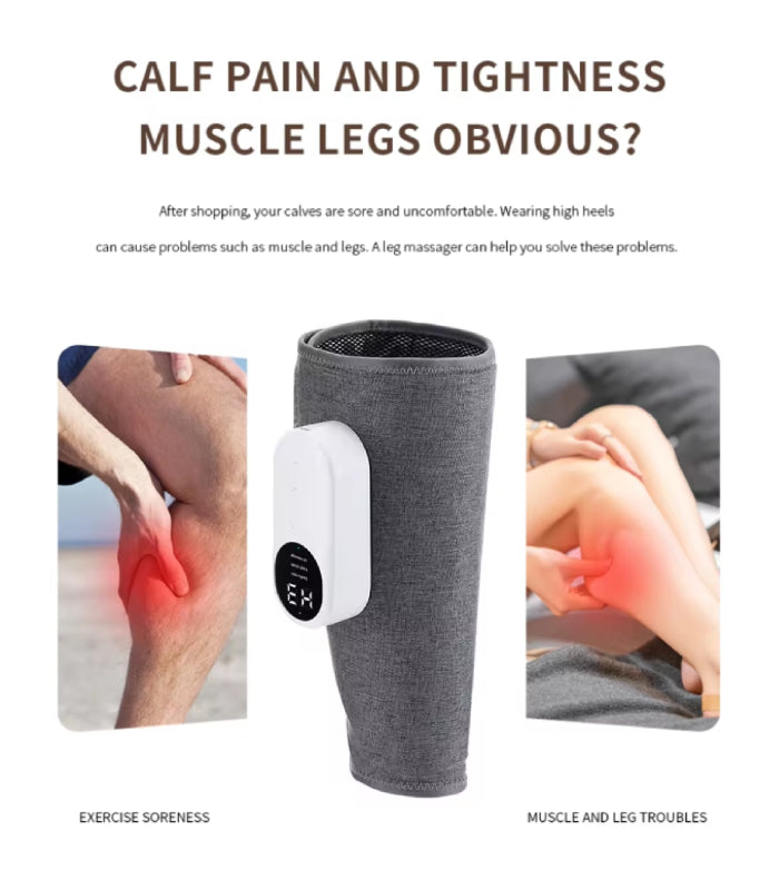 Electric Leg Massager for Pain Relief & Relaxation (One Leg)