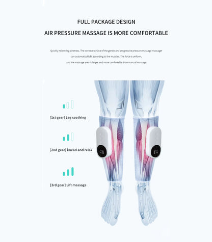 Electric Leg Massager for Pain Relief & Relaxation (One Leg)
