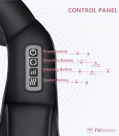 Neck and Shoulder Kneading Massager with Heat