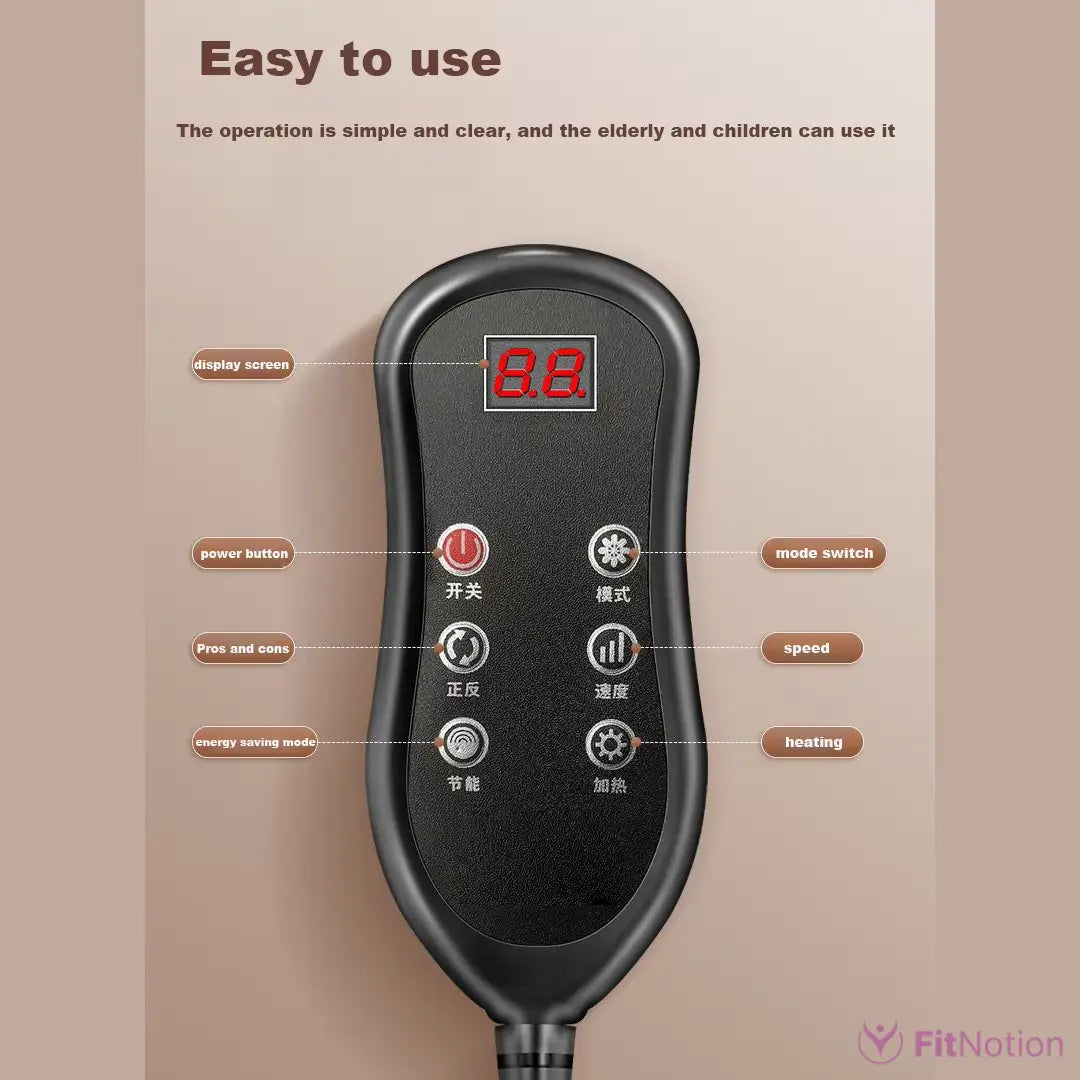 Lenovo H1 Full Body Multifunctional Seat Cushion Massager for Home and Office Use